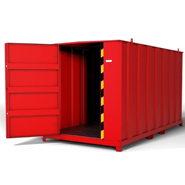 Armorgard FlamStor Walk-in Hazardous Chemical Storage Unit