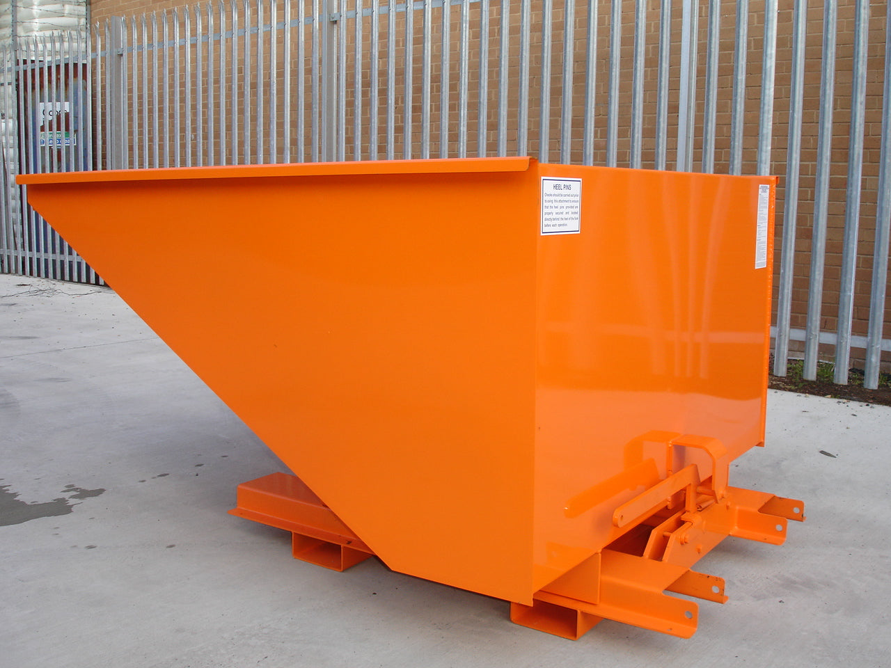 Forklift Tipping Skip ICUS