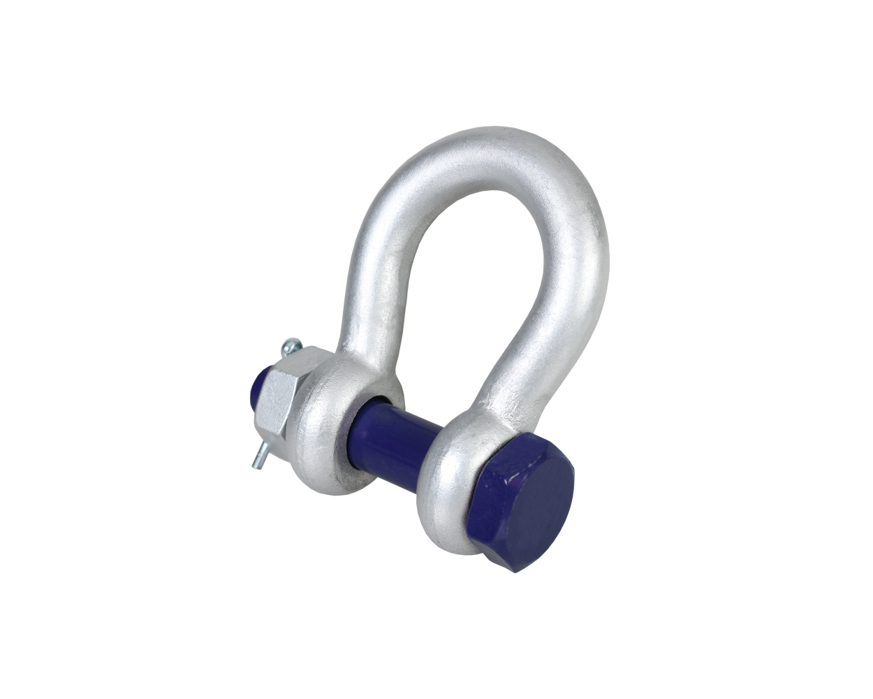 Blue Pin Standard Safety Pin Bow Shackles