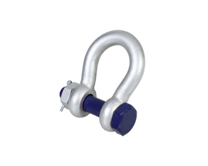 Blue Pin Standard Safety Pin Bow Shackles