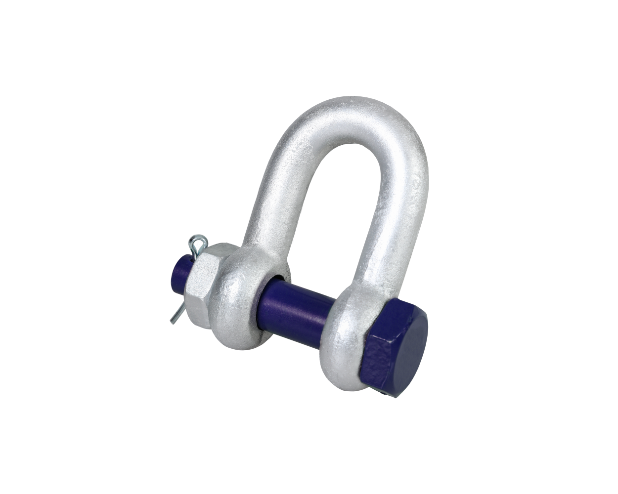 Blue Pin Standard Safety Pin Dee Shackles