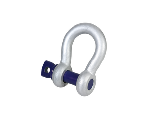 Blue Pin Standard Bow Shackles With Screw Pin