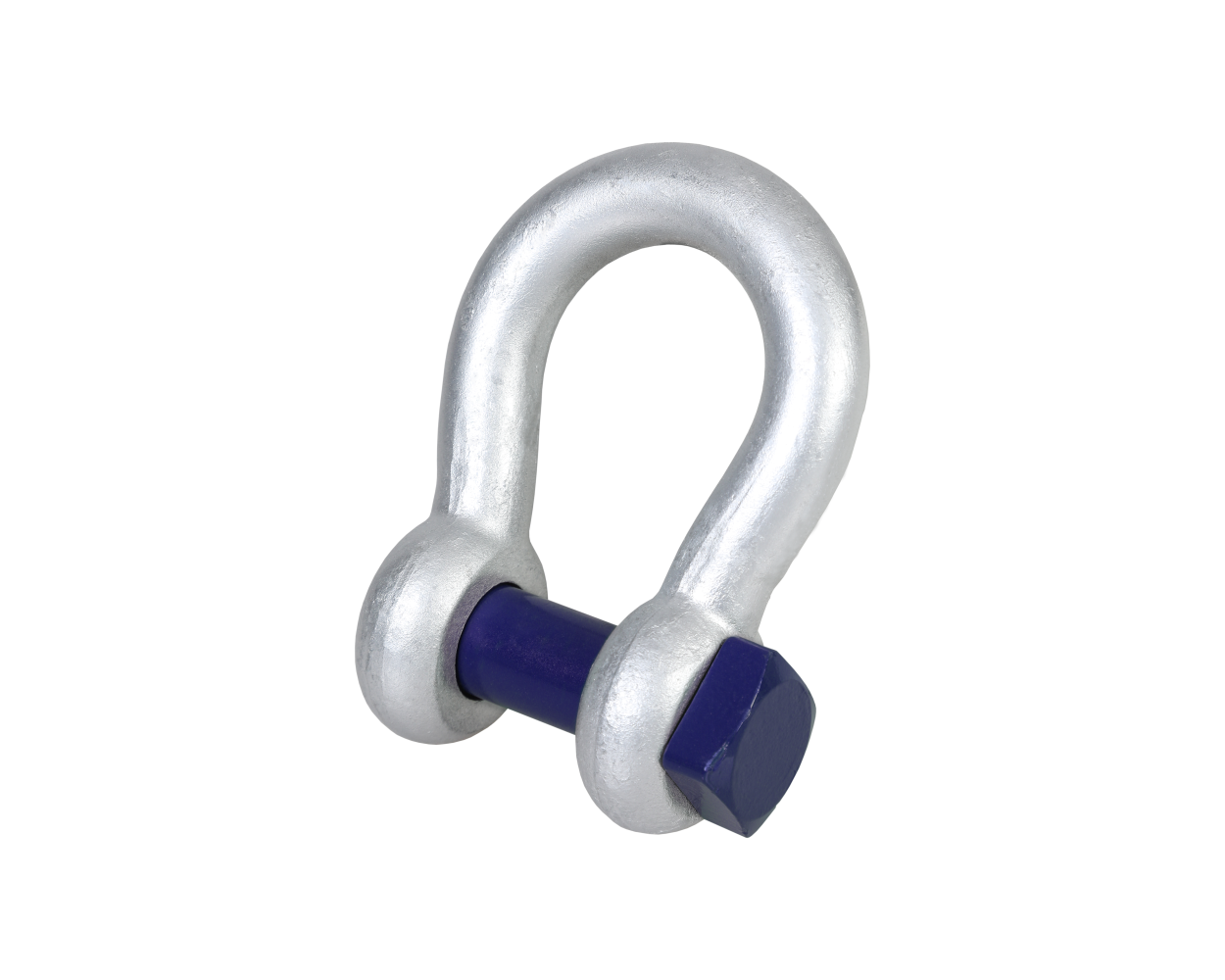 Blue Pin Grade 6 Square Head Bow Shackle