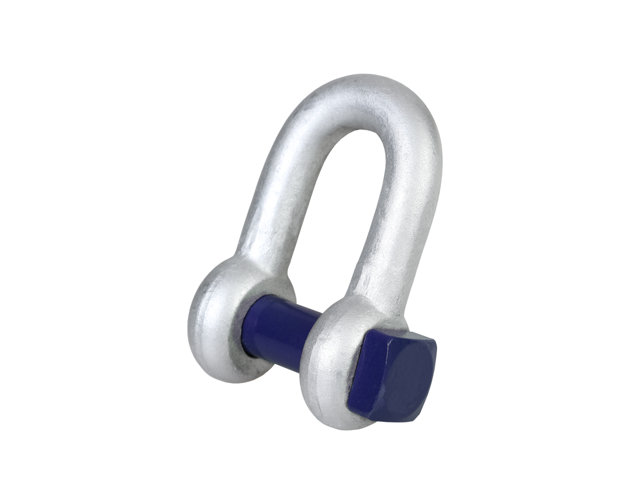 Blue Pin Grade 6 Square Head Dee Shackles