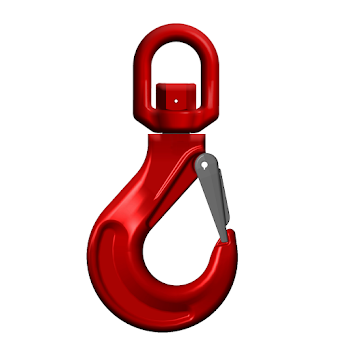 Grade 80 Swivel Sling Hook with Safety Catch