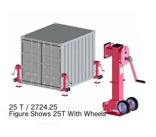 Container Leveling Jacks