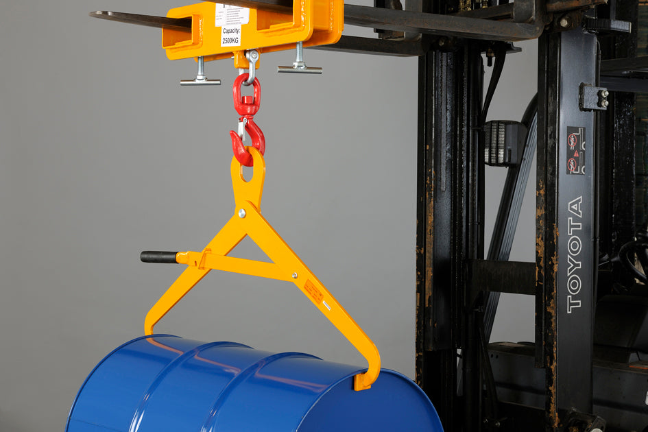 Semi-Automatic Horizontal Drum Lifter Tongs