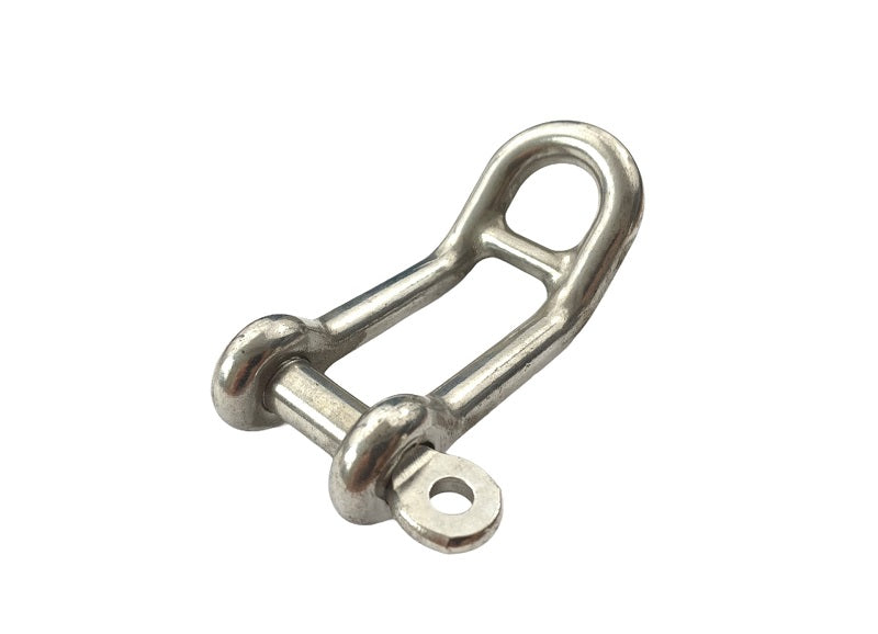 Stainless Steel Double Bar Dee Shackle with Captive Pin