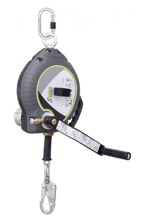 Olympe Wire Rope Fall Arrest Block with Integrated Recovery System 20m