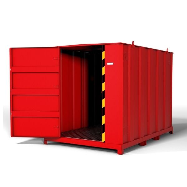 Armorgard FlamStor Walk-in Hazardous Chemical Storage Unit