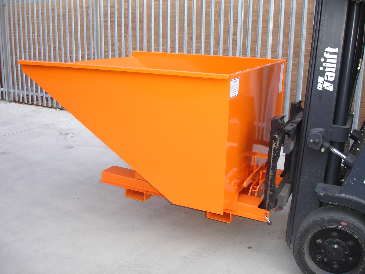 Forklift Tipping Skip ICUS