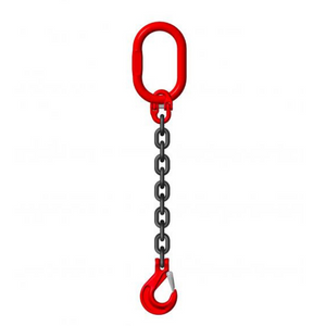 Premium Grade 8 7mm 1.5 Tonne 1-Leg Chain Slings