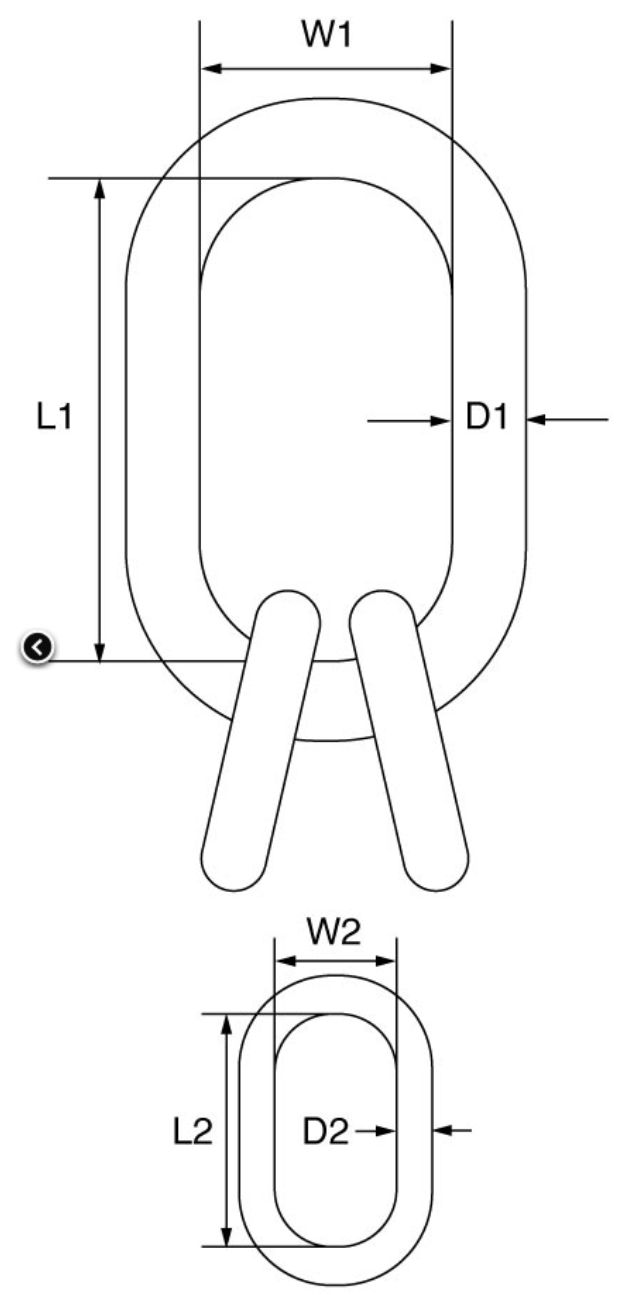 Premium Grade 8 Fram Quad Master Link Assembly