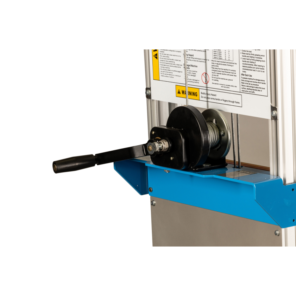 Lightweight Aluminium Hand Stacker Truck- Wide Legs