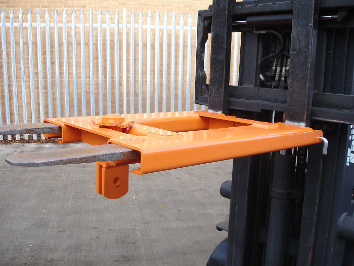 Locating Yoke Forklift Attachment