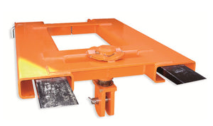 Locating Yoke Forklift Attachment