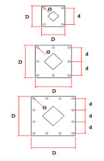 Free Standing Over-Braced Jib Crane- 6m Arm