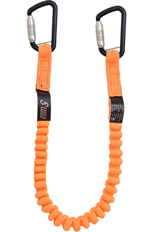 Kratos Safety 5kg Stretch Tool Lanyard with Integrated Karabiners
