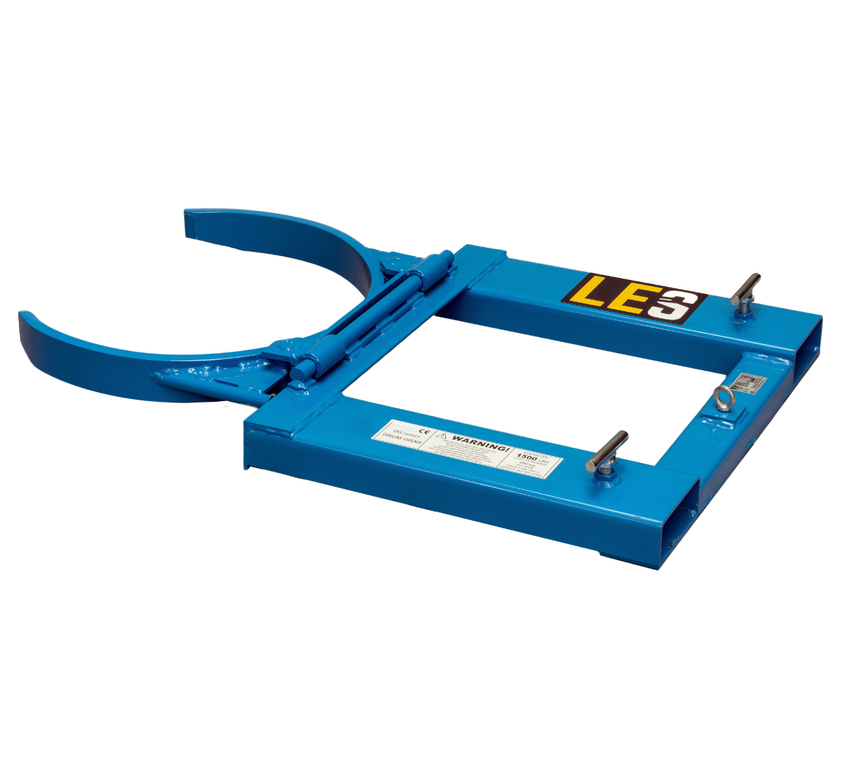 LES Single Drum Grab Lifter Forklift Attachment