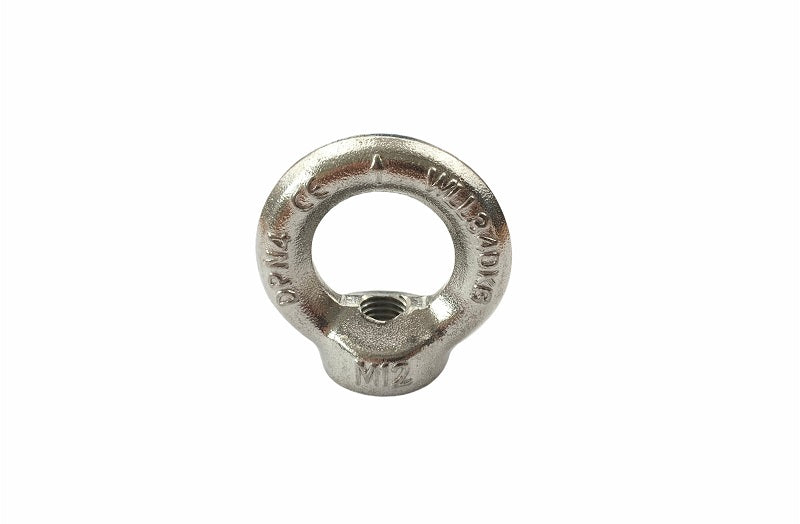 Load Rated Stainless Steel Eye Nut to DIN 582