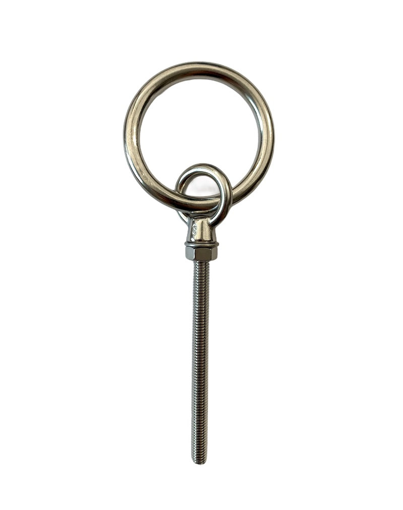 Stainless Steel Long Shank Ring Bolt