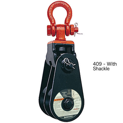 McKissick 408-409 Double Sheave Block