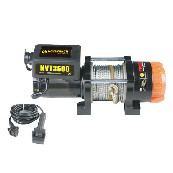 Novawinch T-Series 12v Electric ATV UTV Winch