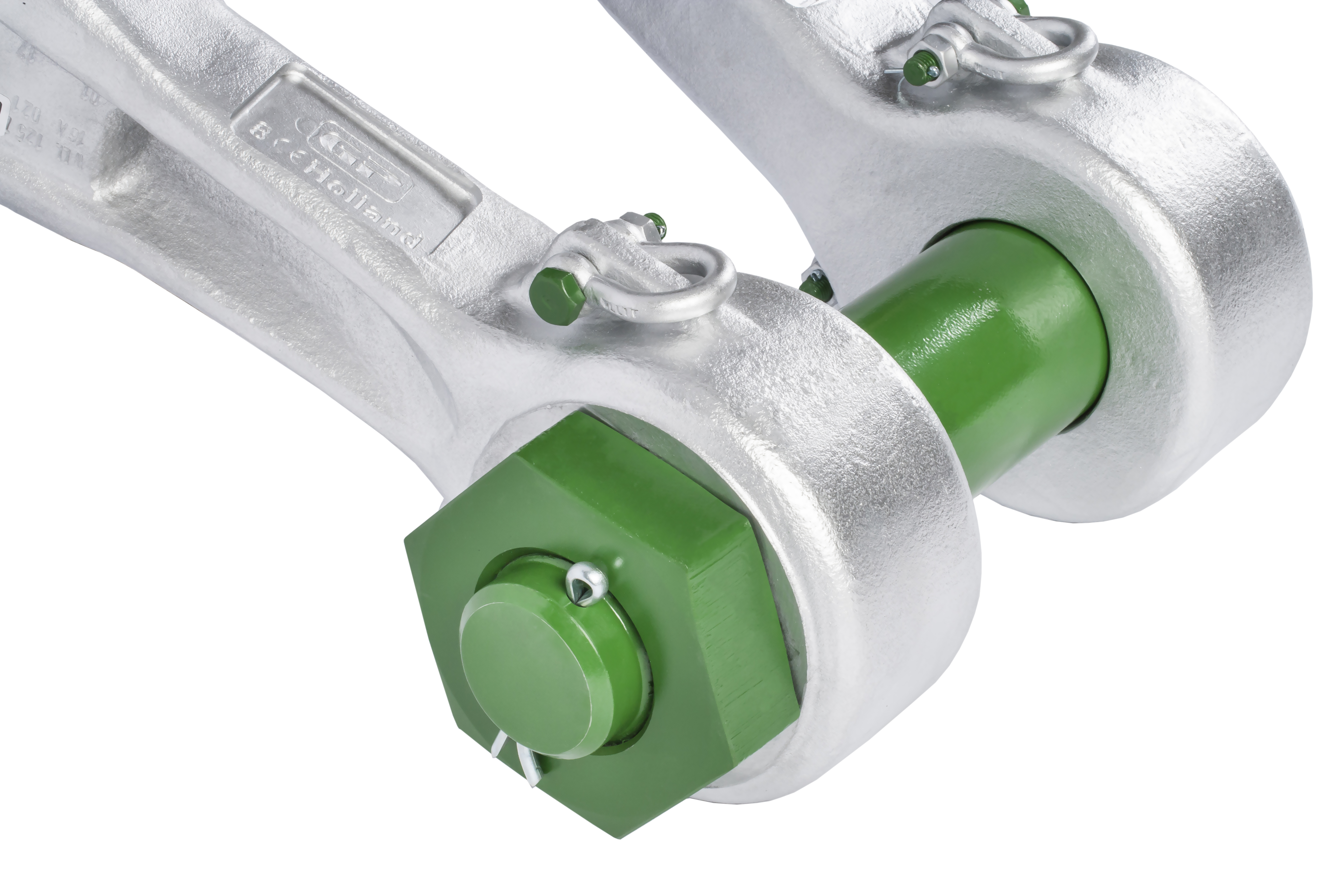 Green Pin Power Sling Shackle with Safety Nut & Bolt Pin