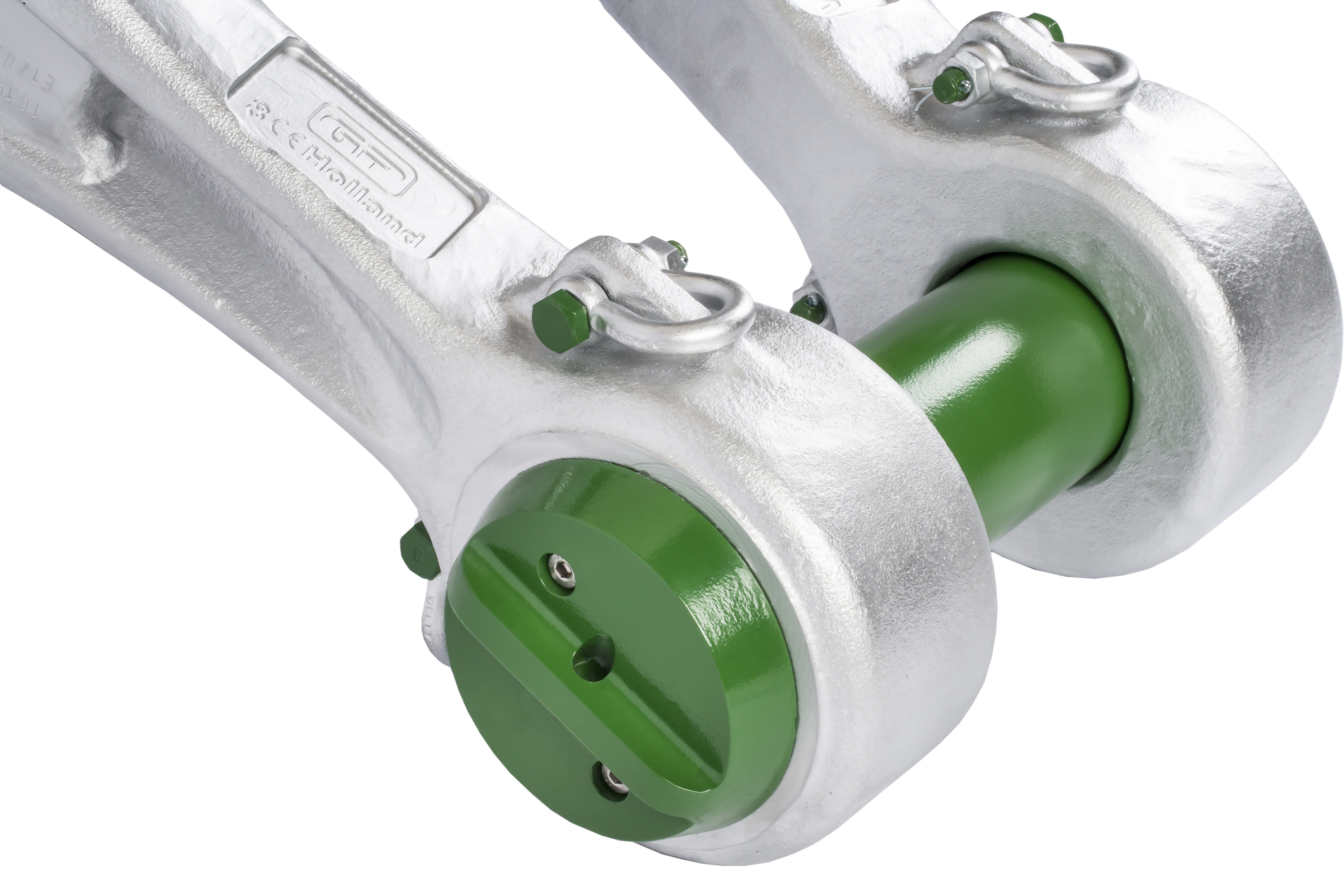 Green Pin Power Sling Shackle with Safety Nut & Bolt Pin