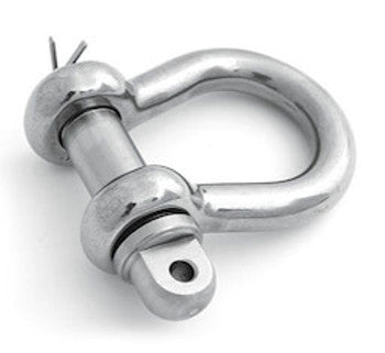 Stainless Steel Bow Shackles With Safety Pin Type AL