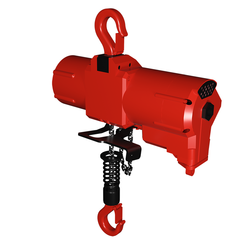 Red Rooster Hook Suspension 500kg High Speed Air Hoist