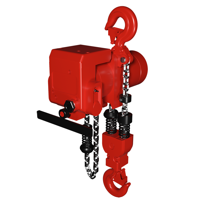 Red Rooster Hook Suspension 1000kg Industrial Air Hoist