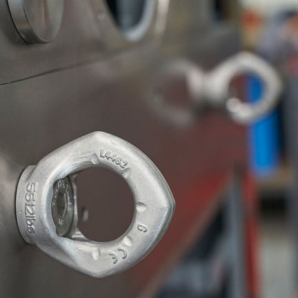 RUD INOX-STAR, Metric Thread Stainless Steel Eyebolt