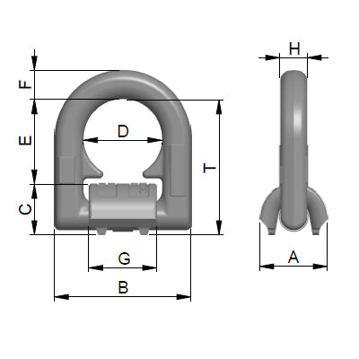 RUD LPW Lashing Point For Welding