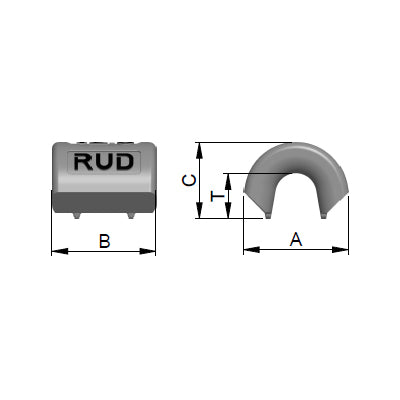 RUD VLBS Weld On Block