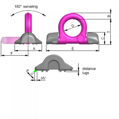 RUD VRBS Load Ring For Welding