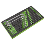 Sealey Tool Chest Combination 16 Drawer with Ball-Bearing Slides - Black/Grey & 398pc Tool Kit