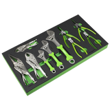 Sealey Tool Chest Combination 16 Drawer with Ball-Bearing Slides - Black/Grey & 398pc Tool Kit