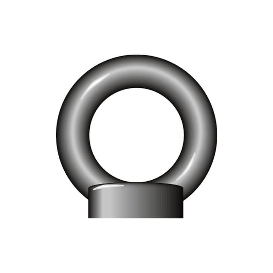 Electroplated Eyenut to DIN 582