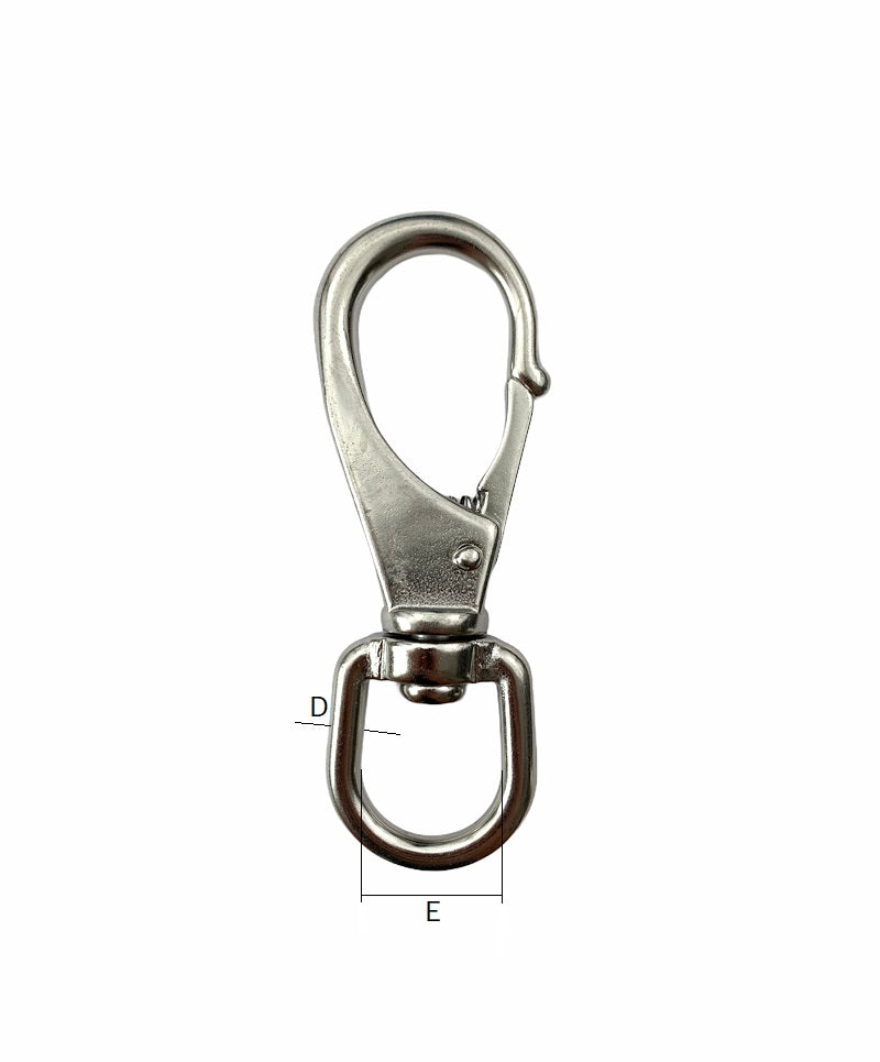Stainless Steel Swivel Eye Boat Snap Hook
