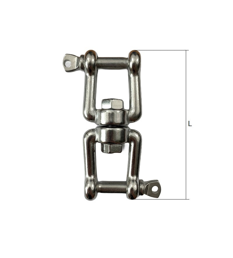 Stainless Steel Swivel Jaw & Jaw