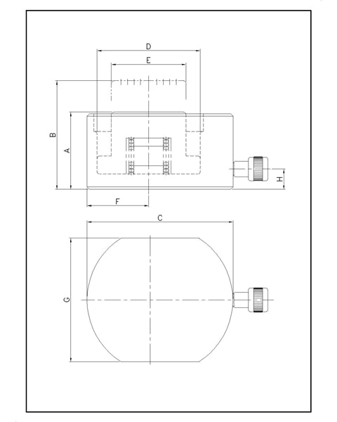 Tecpos Low Profile Pad Cylinders
