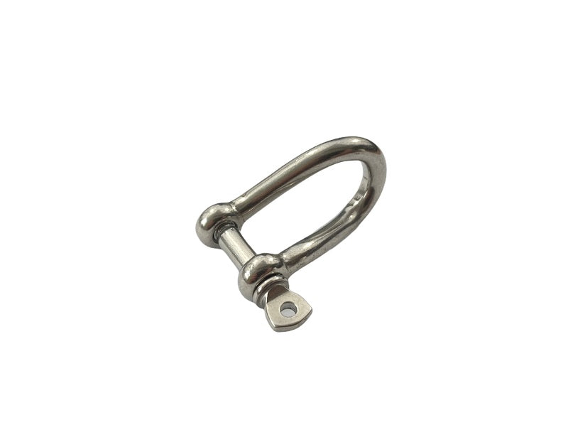 Stainless Steel Twisted Dee Shackle