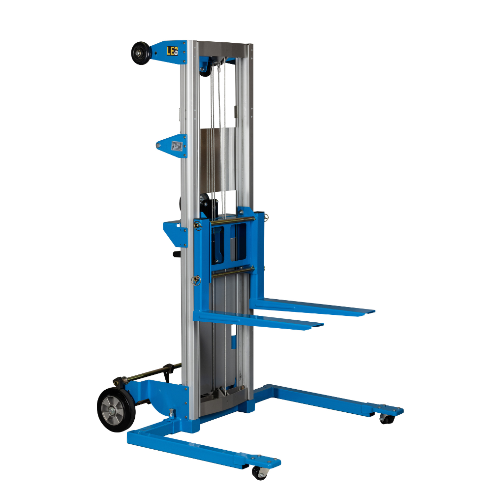 Lightweight Aluminium Hand Stacker Truck- Wide Legs