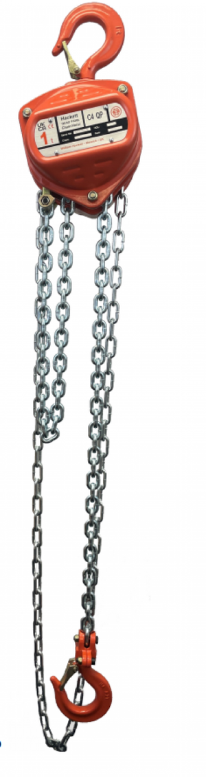 William Hackett C4-QP Quad Pawl 500kg-20te Chain Hoist