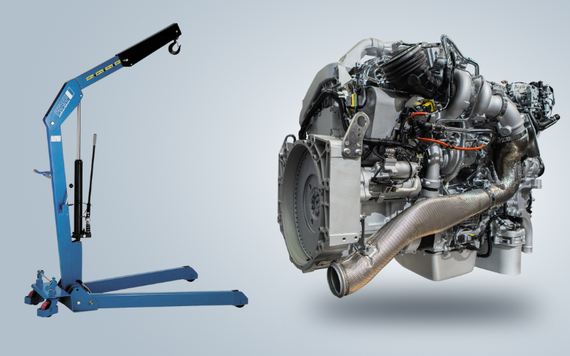 ENGINE CRANE vs ENGINE HOIST vs GANTRY: WHAT'S BEST FOR YOUR WORKSHOP? LES - Lifting Equipment Store®