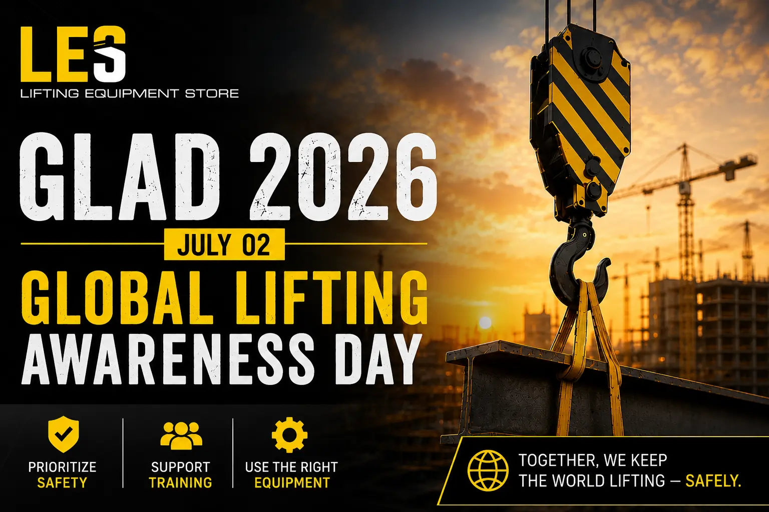 GLOBAL LIFTING AWARENESS DAY 2026: RAISING STANDARDS ACROSS THE INDUSTRY