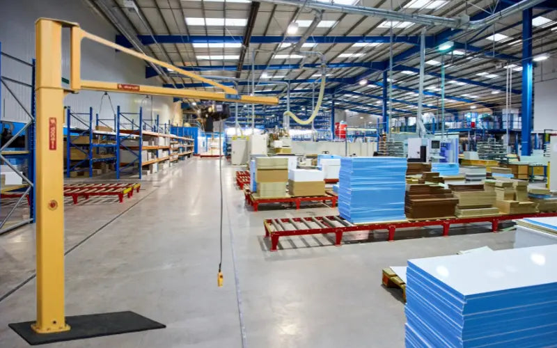 JIB CRANES EXPLAINED: BENEFITS, USES & INSTALLATION TIPS LES - Lifting Equipment Store®