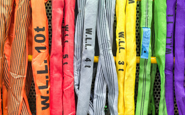 A GUIDE TO ROUND SLING COLOUR CODES & LOAD CAPACITIES LES - Lifting Equipment Store®