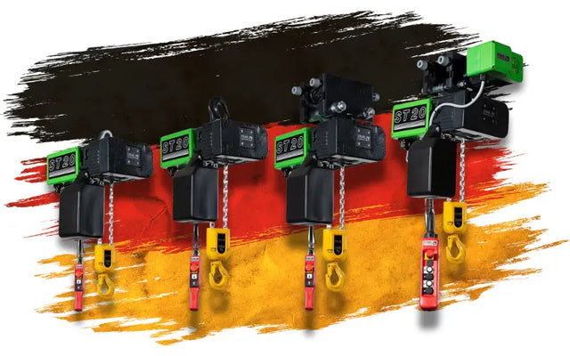 Stahl ST suspension types on german flag